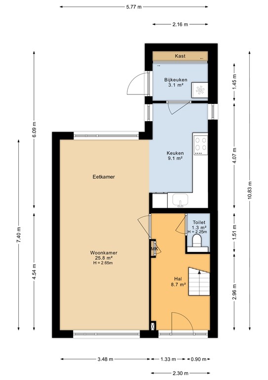 mediumsize floorplan